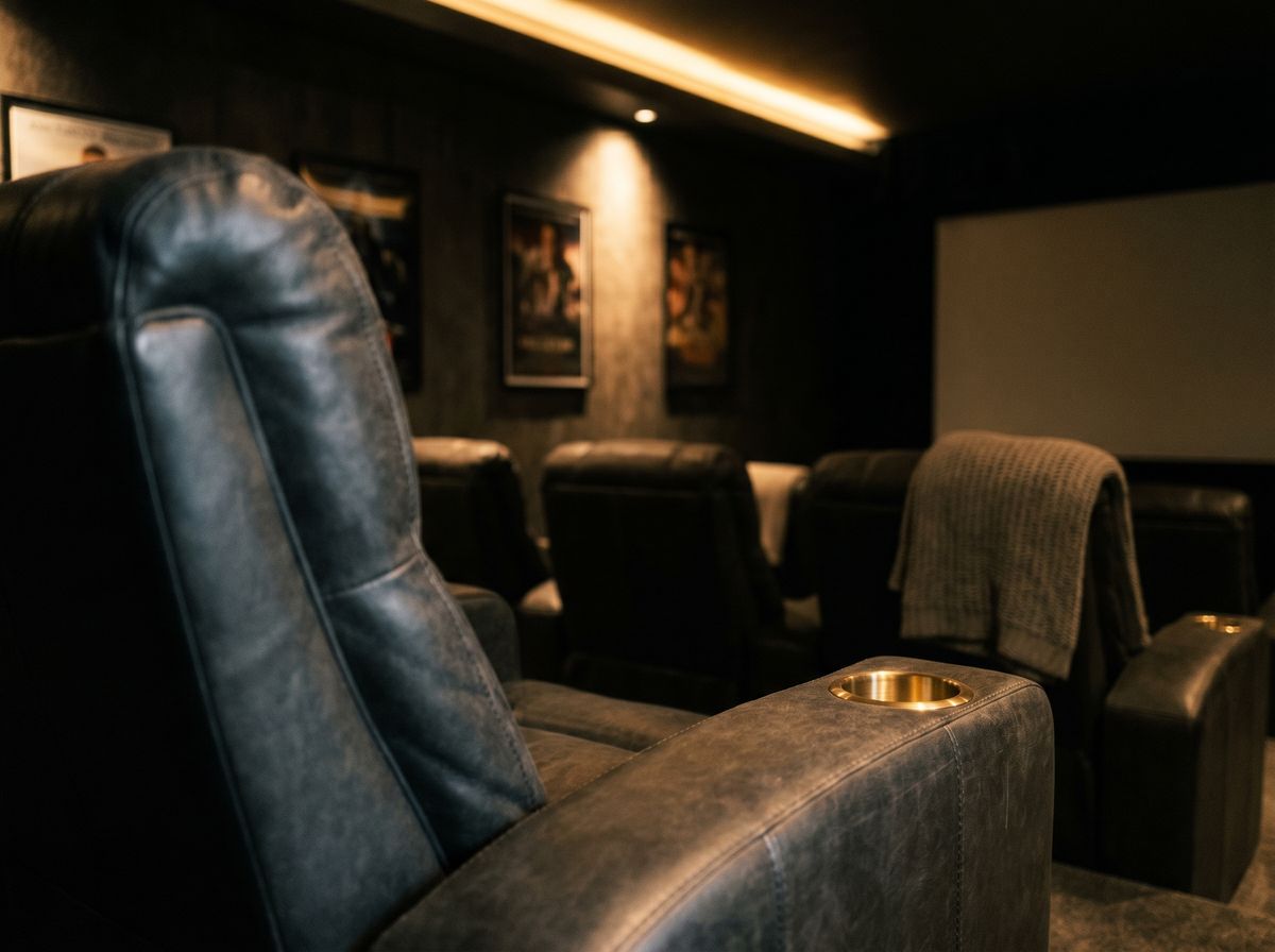 Designing a private cinema: where the room comes first.